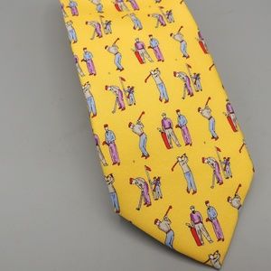 Azalea Bellagio Silk Tie Golf